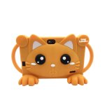 Tableta copii SMART TabbyBoo Kitty Fun Android 12 cu control parental Wi-Fi ecran 7 inch orange