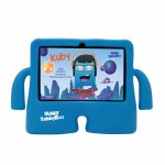 Tableta copii SMART TabbyBoo Kuby Fun 64GB Android 12 Wi-Fi ecran 7 inch 1000 jocuri si activitati educative pentru copii blue