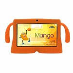 Tableta copii SMART TabbyBoo Mango Fun 4GB RAM Android 12 Wi-Fi ecran 7 inch 1000 jocuri si activitati educative pentru copii orange