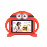 Tableta copii SMART TabbyBoo Oly Fun 64GB Android 12 cu control parental Wi-Fi 1000 jocuri si activitati educative pentru copii red