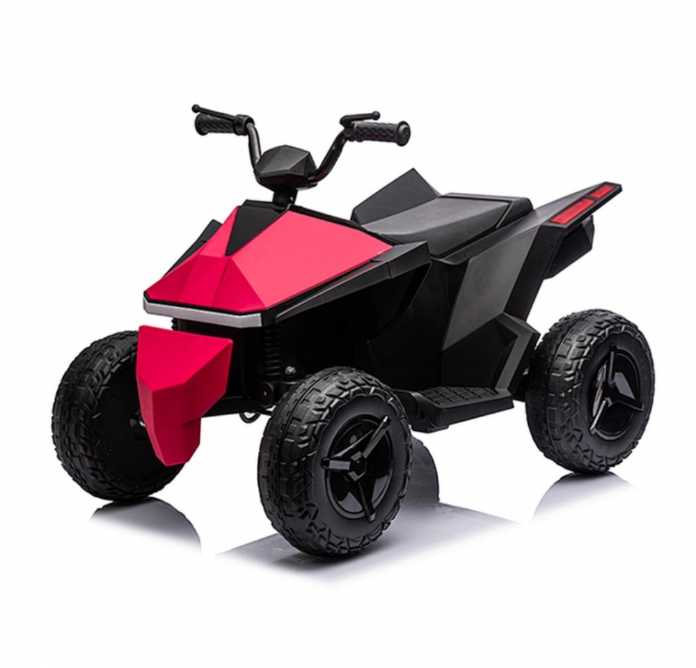 Atv electric 12V cu telecomanda 2,4G 4 motoare Nichiduta Buggy Rose Red 100W