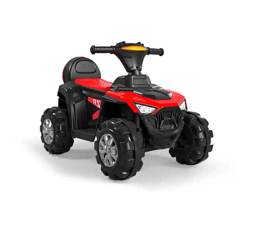 Atv Electric Cu Scaun Din Piele Si Lumini Nichiduta Race Red