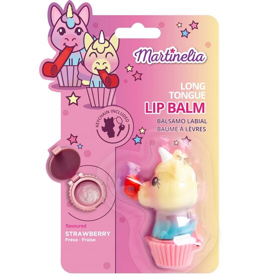 Balsam de buze cu aroma de afine Unicorn Tongue pentru copii Martinelia