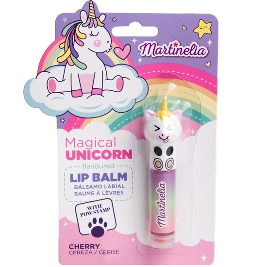 Balsam de buze cu aroma de cirese si stampila Magical Unicorn Martinelia 1,8g