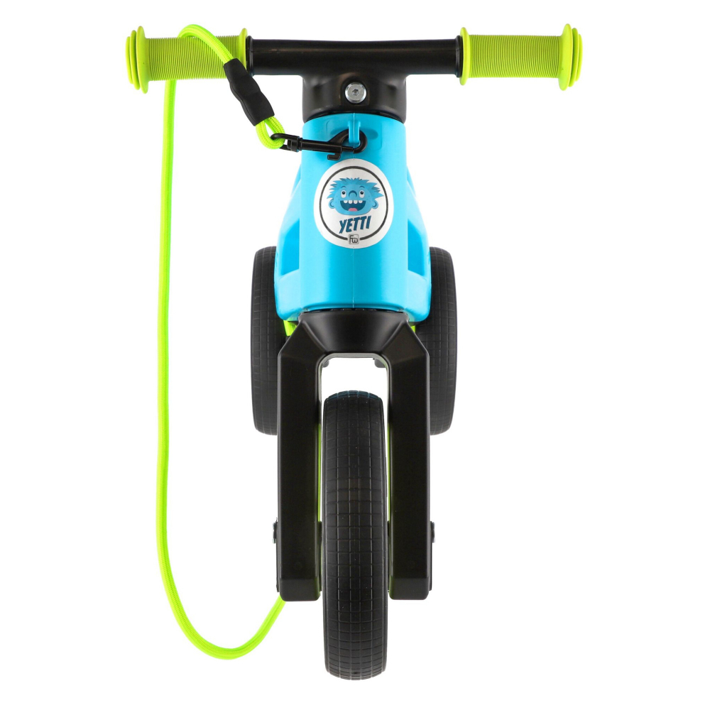 Bicicleta fara pedale 3 in 1 Funny Wheels Rider Yetti Superpack BlueLime - 2