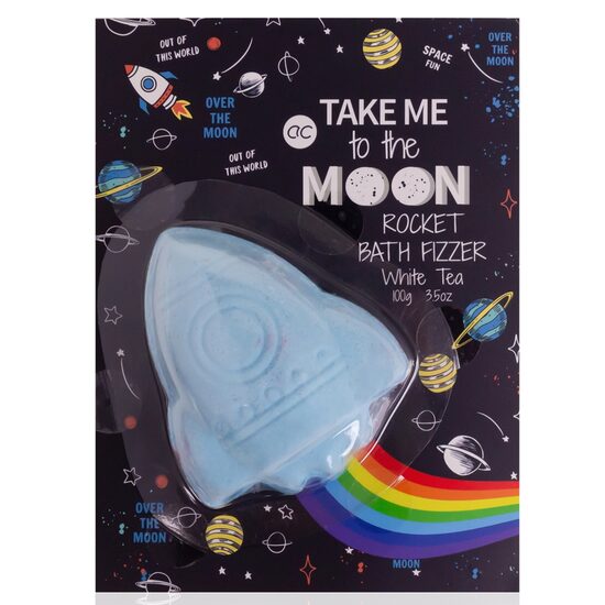 Poze Bomba efervescenta de baie pentru copii Take me to the Moon Rainbow Trail Effect 100g nichiduta.ro 