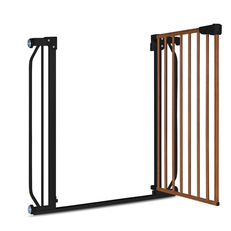 Poze Poarta de siguranta Lionelo prin presiune Truus Slim 105 cm negrunatur nichiduta.ro 