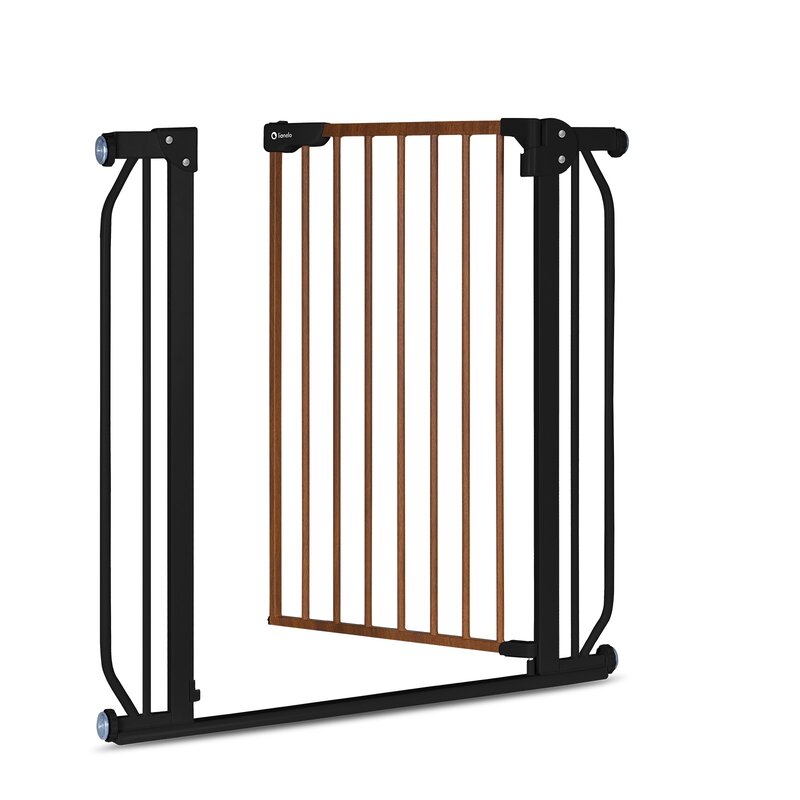 Poze Poarta de siguranta Lionelo prin presiune Truus Slim 105 cm negrunatur nichiduta.ro 