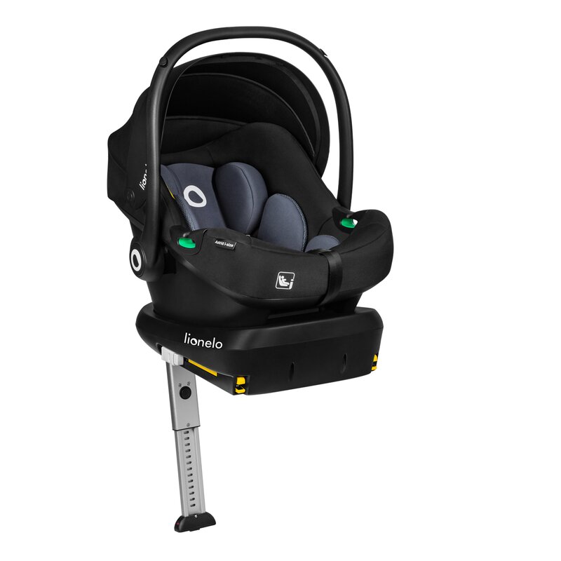 Soica auto Lionelo i-Size Astrid include baza Isofix 0-13 Kg 40-87 cm negrugri testat Adac