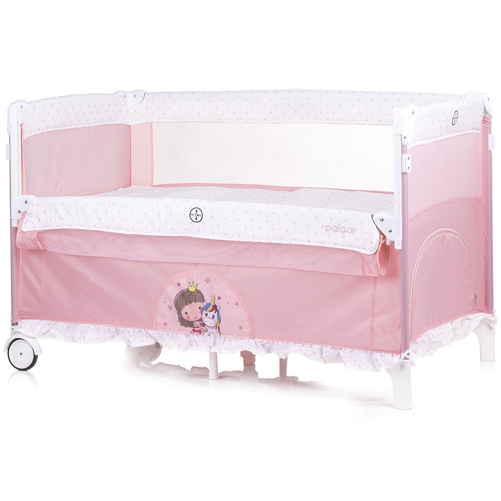 Patut pliabil Chipolino Palace Princess pink - 3 | YEO