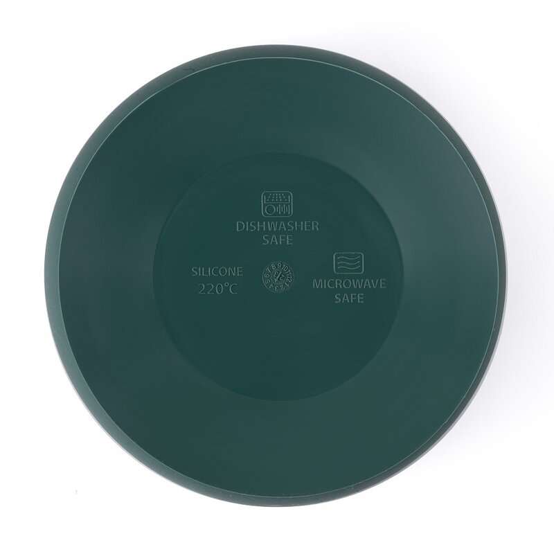 Bol PetiteMars cu ventuza din silicon TakeMatch verde - 1 | YEO