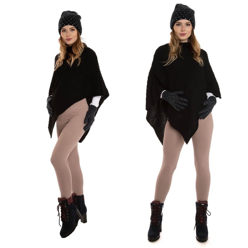 Colanti pentru gravide Qmini cu talie speciala pentru perioada rece Beige masura L