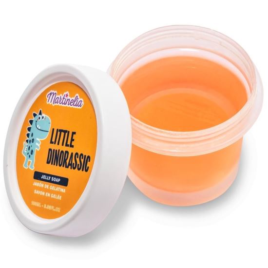 Sapun tip gelatina Little Dinorassic Jelly Soap portocaliu 100 ml