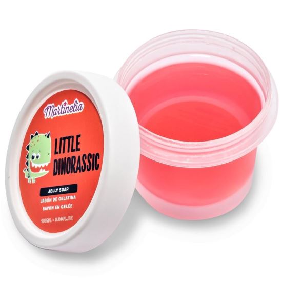 Sapun tip gelatina Little Dinorassic Jelly Soap roz 100 ml