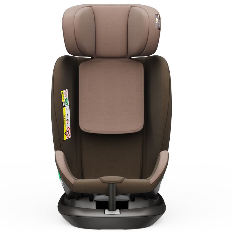 Scaun auto Platinum Deluxe i-Size Buf Boof cu isofix rotativ 360 grade Top Tether Sips 40-150 cm 0-36 kg Coffee