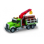 Camion frictiune RS Toys Play cu remorca lemne sunete si lumini