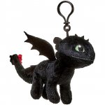 Jucarie din plus cu breloc Toothless How to train your dragon 20 cm