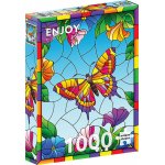 Puzzle 1000 piese Enjoy Crystal Butterfly
