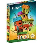 Puzzle 1000 piese Enjoy Fairy Tale Houses