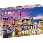 Puzzle 1000 piese Enjoy Ghent at Twilight Belgium
