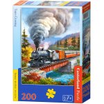 Puzzle Castorland Train Crossing 200 piese