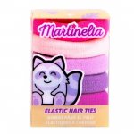 Set 5 elastice pentru par Martinelia roz si mov
