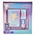 Set produse cosmetice copii Galaxy Dreams Notebook & Beauty Martinelia