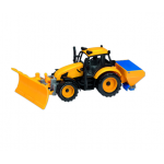 Tractor cu plug de zapada RS Toys cu frictiune