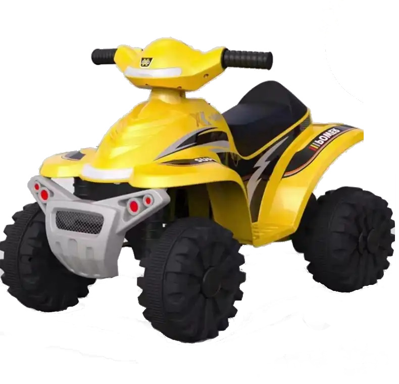 Atv Electric Pentru Copii Cu Muzica Si Lumini Nichiduta X Power Yellow