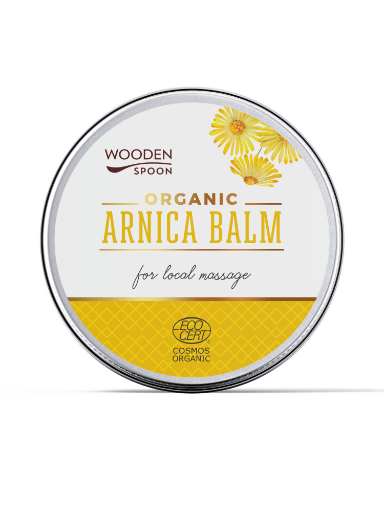 Balsam pentru masaj cu extraxt de arnica Wooden Spoon bio 60ml