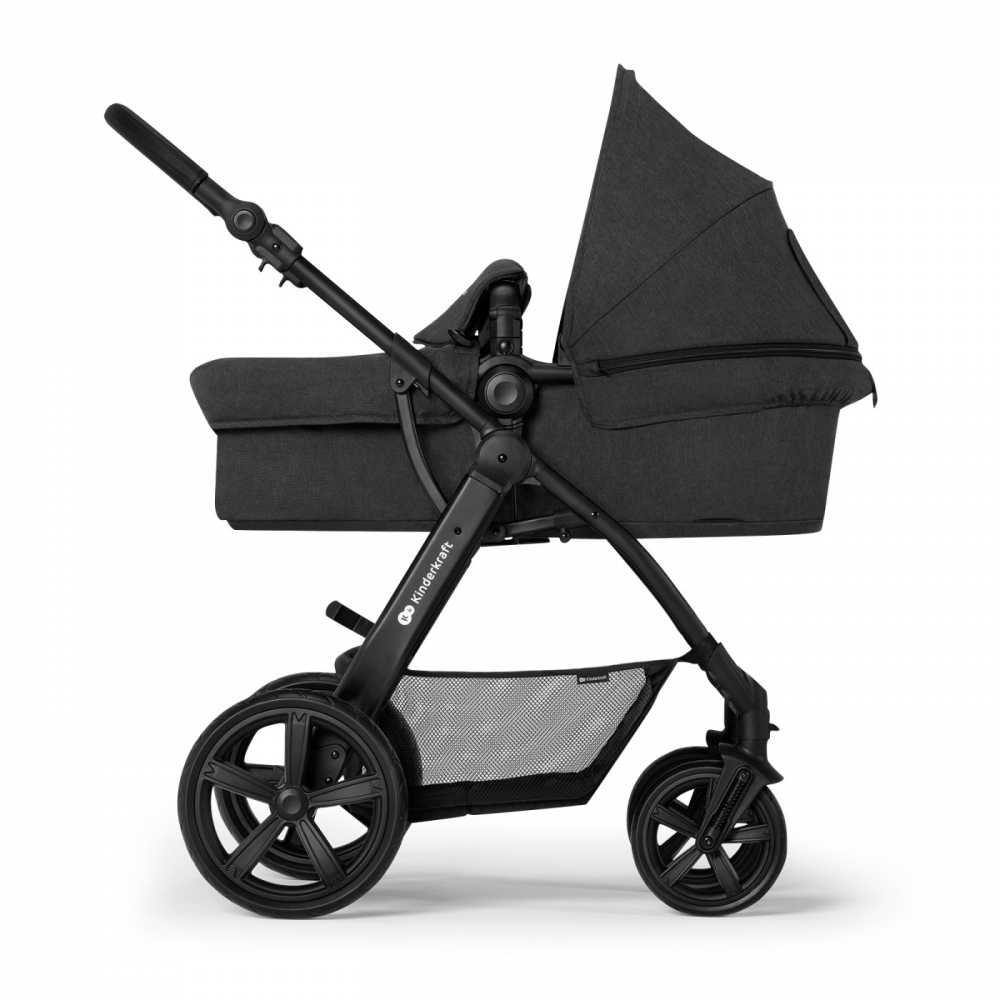 Carucior multifunctional 3 in 1 Kinderkraft Moov black - 1 | YEO