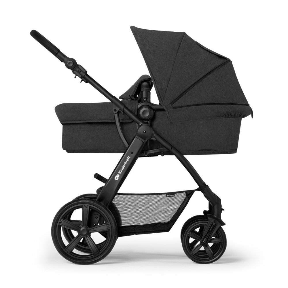 Carucior multifunctional 3 in 1 Kinderkraft Moov black - 2 | YEO