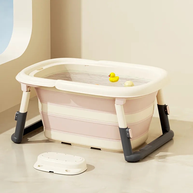 Cadita pliabila 3 in 1 Little Mom cu masuta de joaca Pink