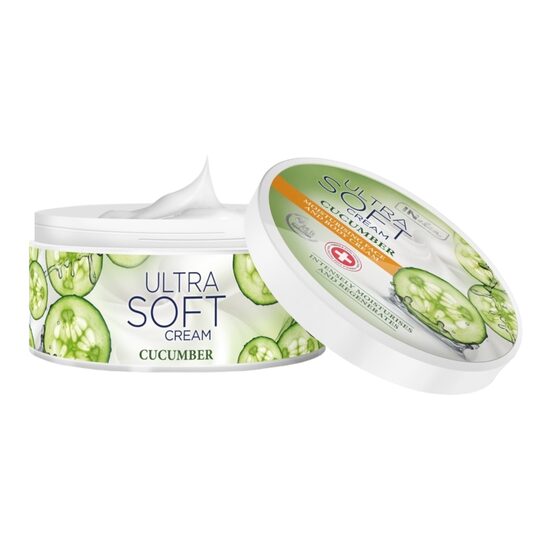 Crema pentru fata si corp Inelia Ultra Soft Nutritiva cu extract de castravete 200ml