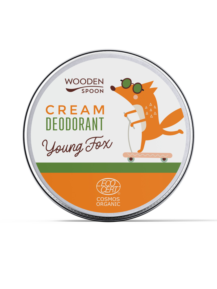 Deodorant Crema Pentru Tineri Wooden Spoon Young Fox Bio 60ml