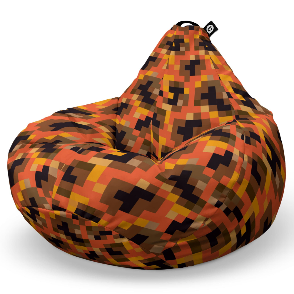 Fotoliu Puf Bean Bag tip Para XL Minecraft Magma