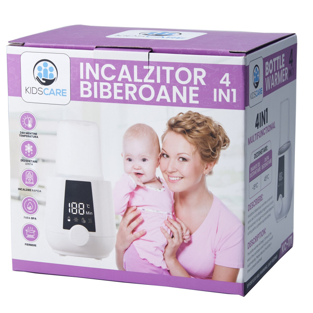 Incalzitor biberoane 4 in 1 Kidscare KC171 cu afisaj digital - 3 | YEO