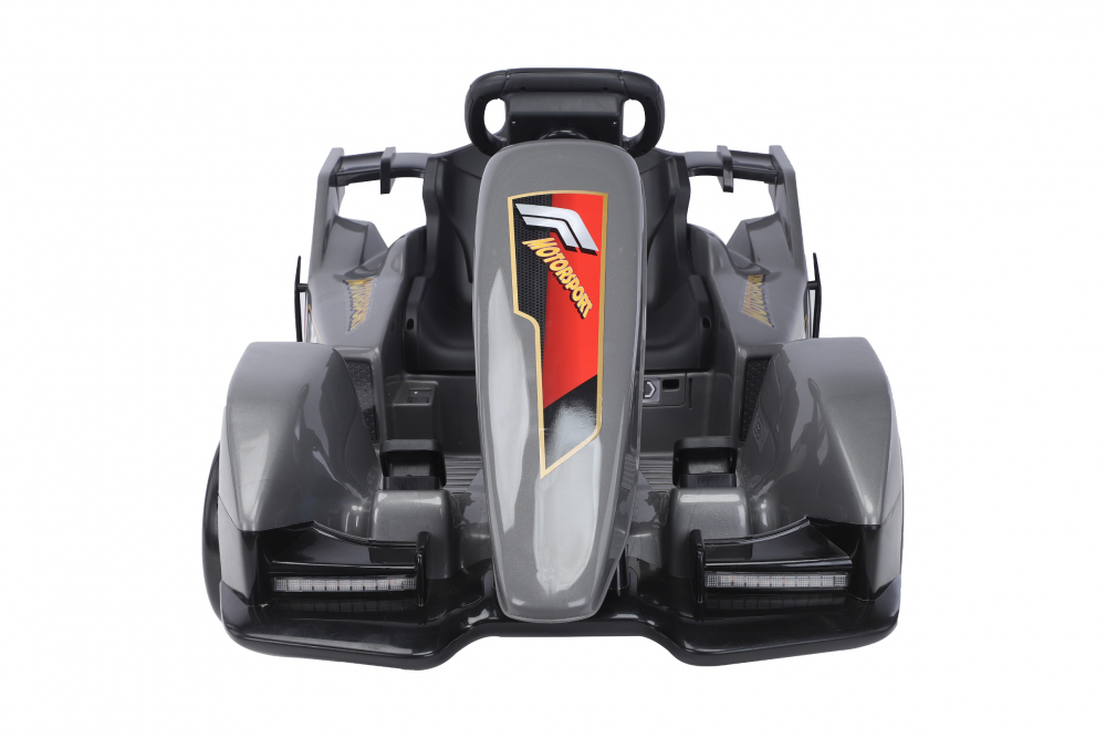 Kart electric pentru copii cu telecomanda Nichiduta Motorsport Grey - 3