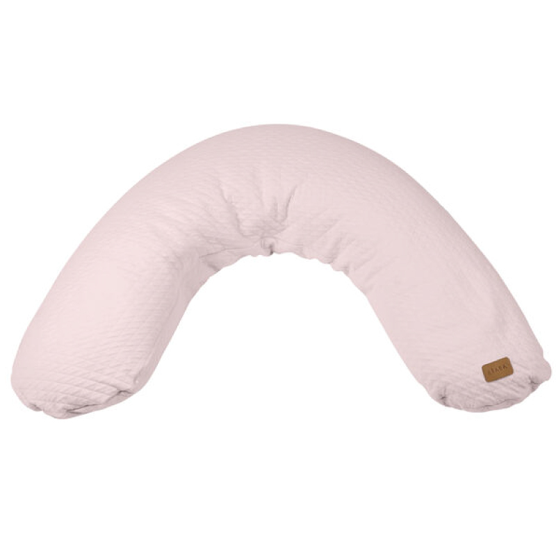 Perna gravida Beaba Big Flopsy 170 cm Fleur de Coton Chalk Pink
