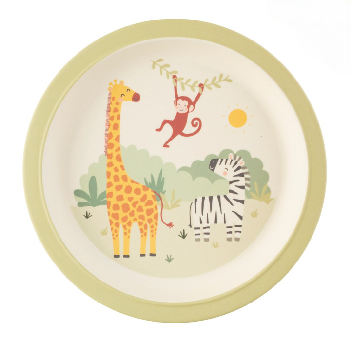 Farfurie Sass and Belle din bambus Jungle