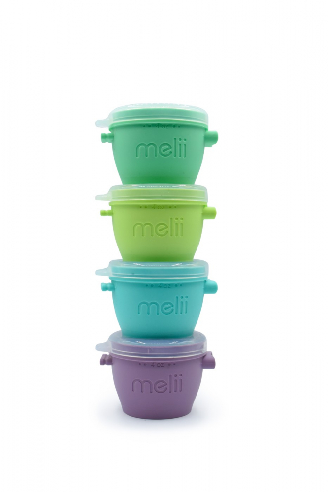 Set 4 recipiente silicon SnapGo Melii 118 ml - 2 | YEO