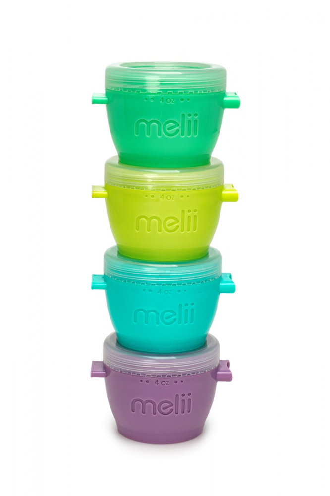 Set 4 recipiente silicon SnapGo Melii 118 ml - 4 | YEO