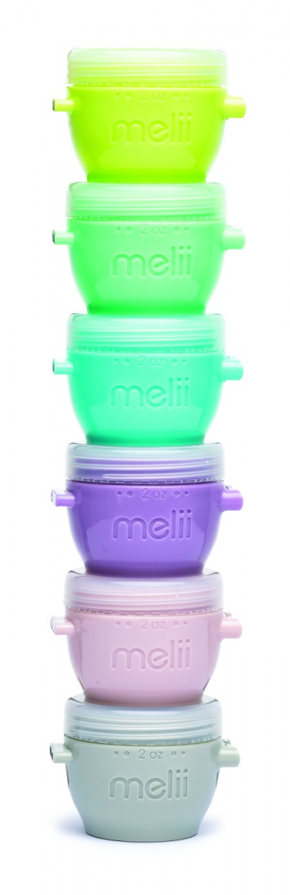 Set 6 recipiente silicon SnapGo Melii 59 ml - 1 | YEO