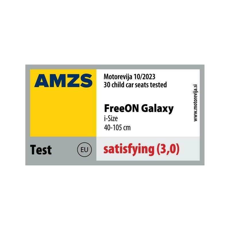 Scaun auto FreeON Galaxy 0-12 ani 360 grade tehnologie isofix I-Size si Top Tether Warm Grey - 1