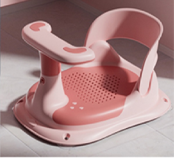 Scaun de baie bebelusi Little Mom Pink