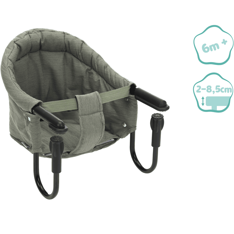 Scaunel de prins la masa Fillikid Flexi green melange - 2 | YEO