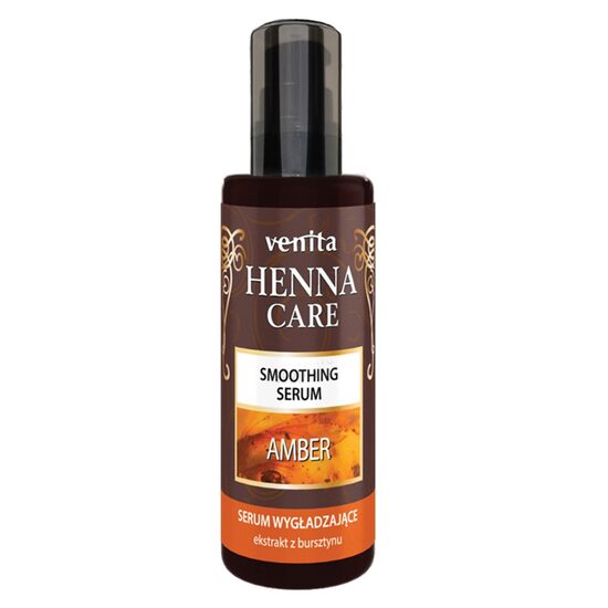 Ser pentru par fortifiant cu efect de netezire Henna Care Venita cu chihlimbar 50ml