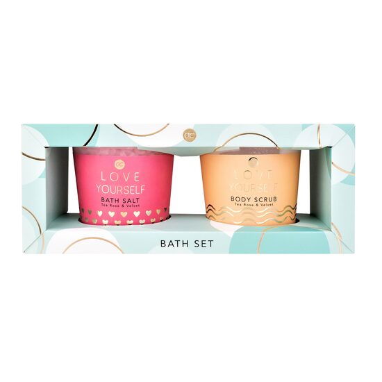 Set 2 produse de baie Beauty Treats Accentra 510 ml