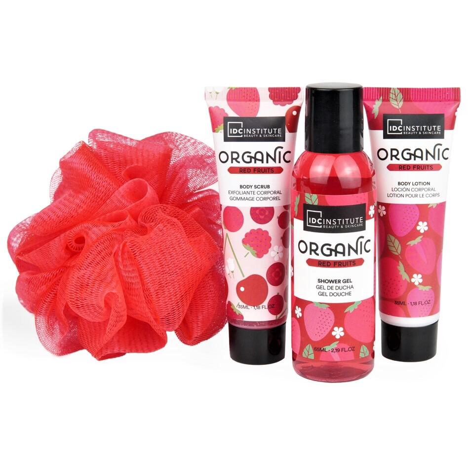 Set 4 produse cosmetice Organic Red Fruit 150 ml