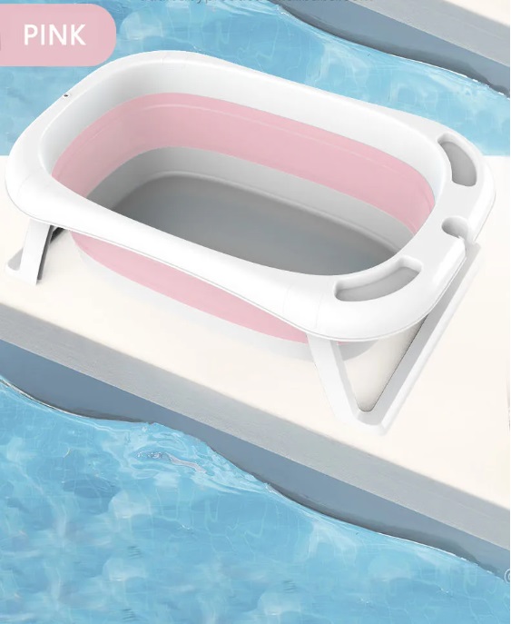 Set cadita Little Mom cu hamac si termometru pentru copii Pink Whale